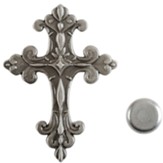 Friendship Cross Magnetic Lapel Pin on Card