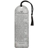 The 10 Commandments Bookmark with Tassel