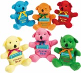 Prayer Bear, Assorted Colors, Pack of 12