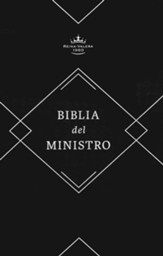 RVR 1960 Biblia del Ministro, negro piel fabricada (Minister's Bible, Black Bonded Leather)