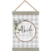 Abide In His Love Banner