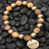 Faith Beaded Bracelet