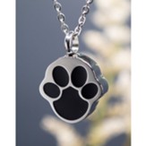 Paw Print Urn Necklace