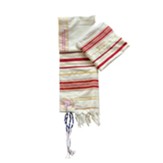 The Blood Of Yeshua The Messiah: Red Prayer Shawl and Bag