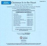 Christmas is in the Heart: Sharing the Joy of God With Us Accompaniment CD (Split)
