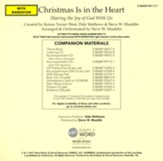 Christmas is in the Heart: Sharing the Joy of God With  Us Accompaniment CD with Narration (Split)