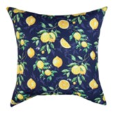 Sicilian Lemon Sketch, Pillow