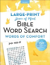 Peace of Mind Word Search: Words of Comfort - Large-Print