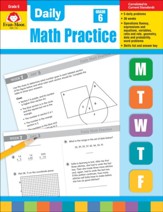 Daily Math Practice, Grade 6  Teacher's Edition