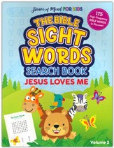 Peace of Mind - Bible Sight Words Search Book: Jesus Loves Me