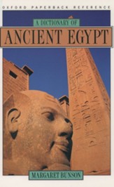 A Dictionary of Ancient Egypt