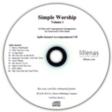 Simple Worship: 2-Part Choral Collection (Volume 1), Accompaniment Split-channel