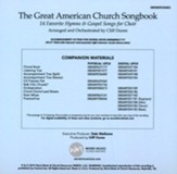 The Great American Church Songbook, Split-Track Accompaniment