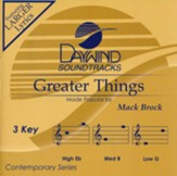 Greater Things, Accompaniment Track