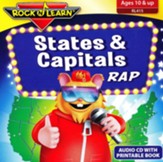 Rock 'N Learn: States & Capitals Rap CD, with Printable Book - Slightly Imperfect