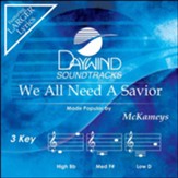 We All Need A Savior Accompaniment CD