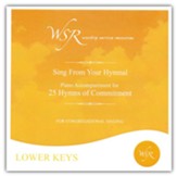 25 Hymns of Commitment Piano Accompaniment CD