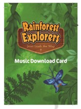 Rainforest Explorers: Music Download Card