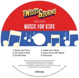 Twists & Turns: Music for Kids CDs (pkg. of 5)