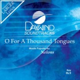O For A Thousand Tongues, Accompaniment CD