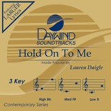Hold On To Me [Music Download]