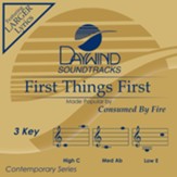 First Things First [Music Download]