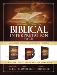 Introduction to Biblical Interpretation Pack