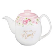 I Love You, Mom Ceramic Teapot