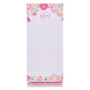 Love You Mom Notepad with Pencil