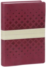 Imitation Leather Red / Tan Book