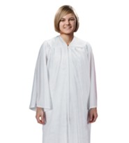 White Confirmation Robe, Large (5'8-5'11)