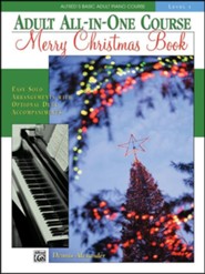 Alfred's Basic Adult All-in-One Course: Merry Christmas Book, Level 1