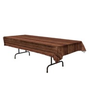 Wood Pattern Table CoverÂ (108 x 54)