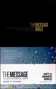 The Message Gift And Award Bible Imatation