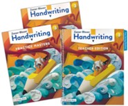 Zaner-Bloser Handwriting Grade 3: Student, Teacher, & Practice Masters (Homeschool Bundle -- 2020 Copyright)