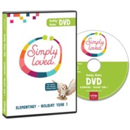 Simply Loved: Elementary Holiday Buddy Video DVD, Year 1