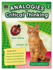 Analogies for Critical Thinking (Grade 3)