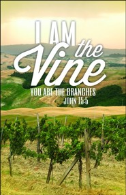 Reflections I Am the Vine (John 15:5, NIV) Bulletins, 100