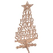 Names Of Jesus, Wooden Scripture Christmas Tree