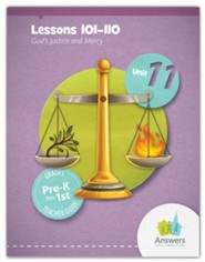 Answers Bible Curriculum PreK-1 Unit 11 Teacher Guide (2nd Edition)