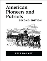 American Pioneers and Patriots Test Packet, 2nd Edition, Grade 3