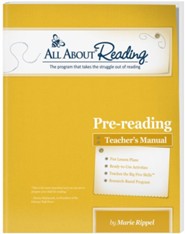 All About Reading Pre-reading Teacher's Manual