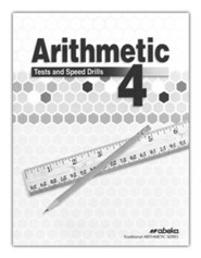 Abeka Arithmetic 4 Tests and Speed Drills
