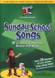 Sunday School Songs on DVD