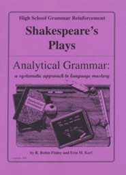 Analytical Grammar: High School Grammar Reinforcement - Shakespeare's Plays