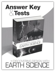 Answer Key & Tests for Discovering Design with Earth  Science