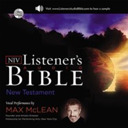 The NIV Listener's Audio Bible - New Testament: Vocal Performance by Max McLean Audiobook [Download]