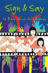 Sign & Say: 36 Bible Verses for Children - eBook