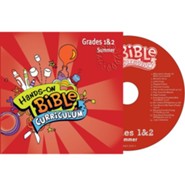 Hands-On Bible Curriculum Grades 1 & 2 CD, Summer 2024