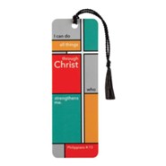I Can Do All Things Through Christ Bookmark with Tassel